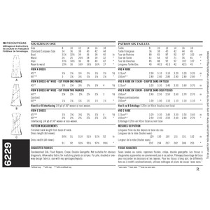New Look Sewing Pattern 6229 Misses Dresses