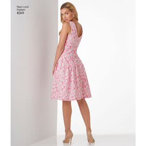 New Look Sewing Pattern 6341 Misses' Dress in Three Lengths