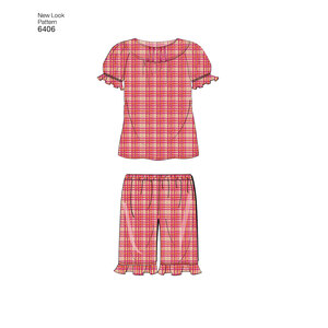 New Look Sewing Pattern 6406 Children's Separates