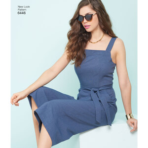 New Look Sewing Pattern 6446 Misses' Jumpsuits and Dresses