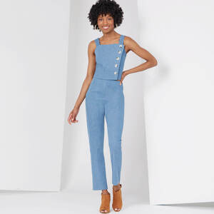 New Look Sewing Pattern N6627 Misses' Top, Skirt, And Pants