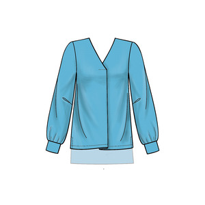 New Look Sewing Pattern N6637 Misses' Loose Fitting Blouses