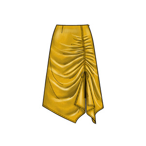New Look Sewing Pattern N6640 Misses' Asymmetrical Skirts