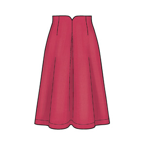 New Look Sewing Pattern N6642 Misses' Raised Waist Skirts