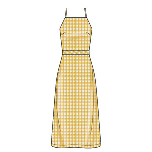 New Look Sewing Pattern N6666 Misses' Halter Dresses With Back Tie