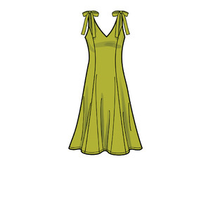 New Look Sewing Pattern N6669 Misses' Fit & Flared Dress With Princess Seam