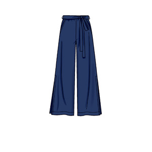 New Look Sewing Pattern N6691 Misses' Slim Or Flared Pants