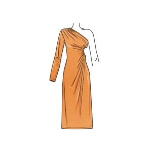 Simplicity Sewing Pattern S9885k5 Misses’ Knit Dress Three Lengths sizes 8-16