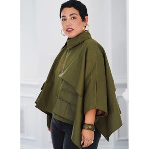 Simplicity Sewing Pattern S9893a Misses’ Cape By Mimi G Style sizes xs-xxl