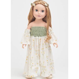 Simplicity Sewing Pattern S9904os 18″ Doll Clothes By Carla Reiss Design