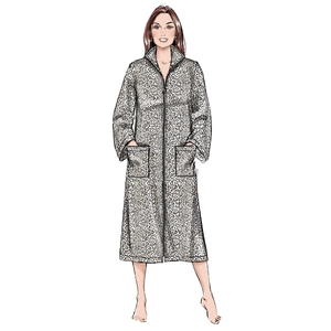 Misses' and Women's Robe, Butterick Sewing Pattern 6967AA