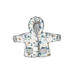 Infants' Jacket, Overalls, Pants, Hats and Mittens, Butterick Sewing Pattern 6969A