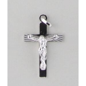 Sterling Silver Crucifix 30mm x 20mm, Boxed, Hallmarked 925, Argento