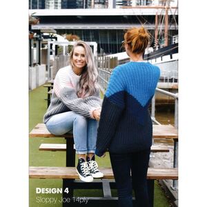 Crucci Knitting Pattern BOOK 1704, 11 New Designs, Jumpers, Shawls, Jackets etc.