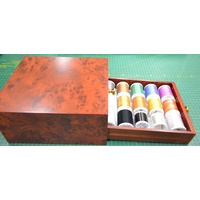 Madeira Mini Treasure Chest Cotona Machine Embroidery Threads & Drawers, Great Value