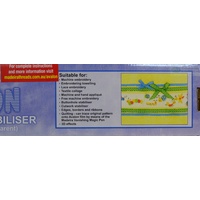 Madeira Avalon Wash Away Stabiliser (Solvy), 50cm x 25m Full Roll Transparent