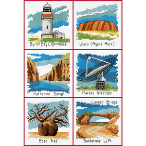 Grey Nomads Counted Cross Stitch Chart by Country Threads FJP-4022