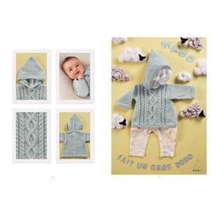 Bergere De France Magazine #01, 1 - 6 months Layette: Merinos 2.5 (60376)