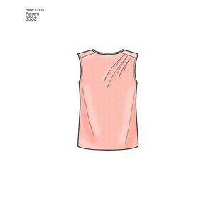 New Look Pattern 6532 Misses' Pants, Top and Jacket