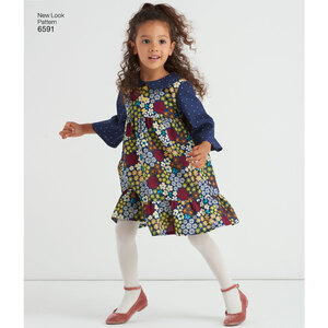 New Look Sewing Pattern 6591 Children's Dress