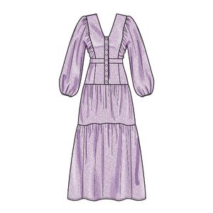 New Look Sewing Pattern N6718 Misses' Dress Sizes 8-20