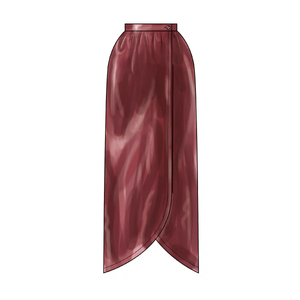 Misses’ Wrap Skirt in Two Lengths, Sizes S-XL, New Look Sewing Pattern 6813