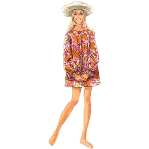 Misses’ Beach Cover-Up and Robe, Sizes S-M-L Simplicity Sewing Pattern 9914A