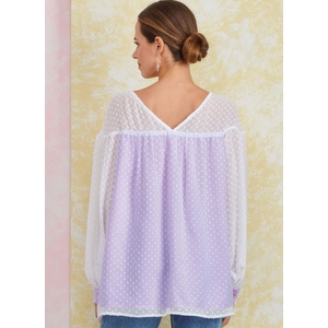 Misses’ Top w Sleeve Variations, Sizes 18-26 Simplicity Sewing Pattern 9921Y5