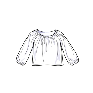 Girls’ Tops & Skirts, Sz 7-14 Simplicity Sewing Pattern 9934A