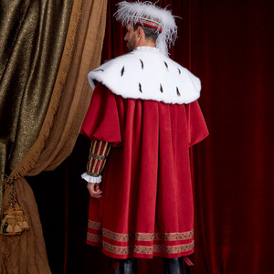 Simplicity Sewing Pattern S9096 Men's Historical Costume Coat With Hat In Three Sizes BB Sizes 44-52