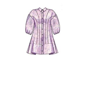 Simplicity Sewing Pattern 9641d5 Misses’ Button Down Dress sizes 4-12