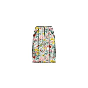 Simplicity Sewing Pattern S9755U5 Misses' Top, Skirt, Pants & Shorts Sizes 16-24