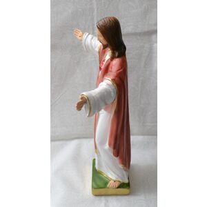 Sacred Heart Of Jesus, Montmarte Statue 30cm, Plaster, Made in Italy