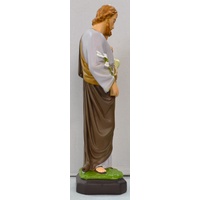 ST JOSEPH Indoor / Outdoor Polyvinyl Statue 30cm, Virtually Unbreakable