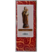 Saint Joseph Statue, Resin, 150mm (6") High x 45mm Wide x 45mm Deep