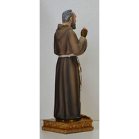 Saint Padre Pio Statue, Resin 14cm (5.5")