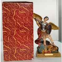 SAINT MICHAEL Statue, 220mm (8 1/2") High Resin Statue