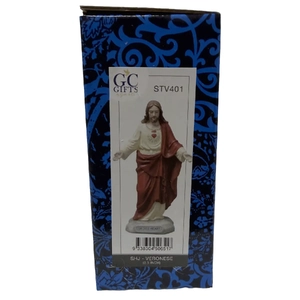 Veronese Mini Statue - Sacred Heart of Jesus, 88mm High