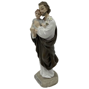 Veronese Mini Statue - Saint Joseph, 88mm High, Uniquely Hand-Made