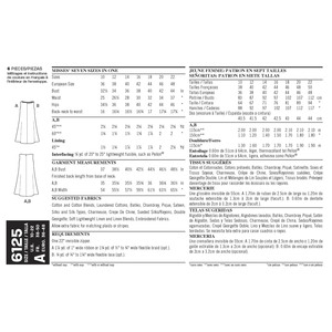 New Look Sewing Pattern 6125 Misses' Dress