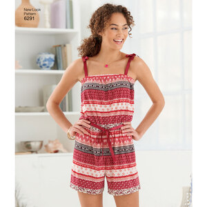 New Look Sewing Pattern 6291 Misses' Jumpsuit & Dress Each in Two Lengths