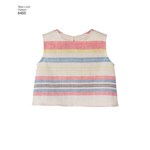 New Look Pattern 6465 Child's Easy Top, Skirt and Shorts