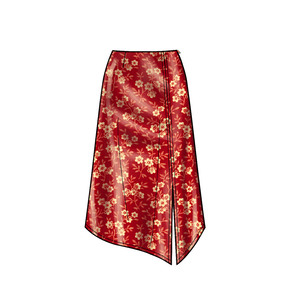 New Look Sewing Pattern N6640 Misses' Asymmetrical Skirts