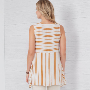 New Look Sewing Pattern N6658 Misses' Handkerchief Hemmed Top