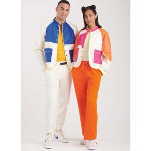 Simplicity Sewing Pattern S9896a Unisex Jacket In Two Lengths sizes xs-xxl
