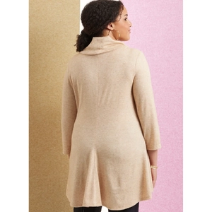 Women’s Knit Tops Sizes 30W-38W, Butterick Sewing Pattern 6962w3