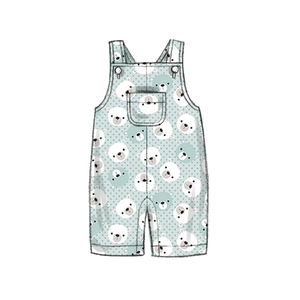 Infants' Jacket, Overalls, Pants, Hats and Mittens, Butterick Sewing Pattern 6969A