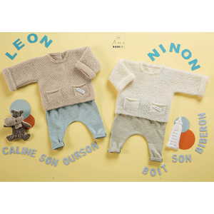 Bergere De France Magazine #01, 1 - 6 months Layette: Merinos 2.5 (60376)