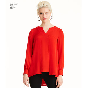 New Look Pattern 6527 Misses' Tunic in Two Lengths
