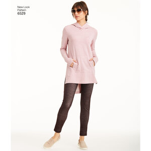 New Look Pattern 6529 Misses' Knit Tunics and Leggings